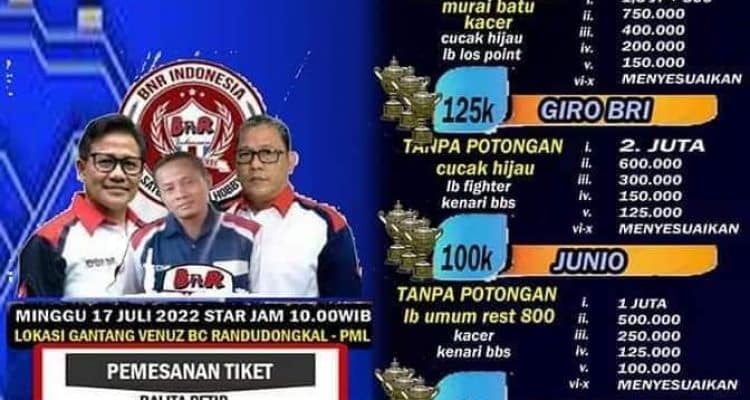 Lomba Burung Berkicau BRI Cup 2022 Feat BnR Indonesia
